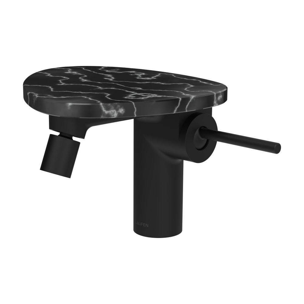 Laufen Ada rubinetto per bidet verticale nero HF506710516060