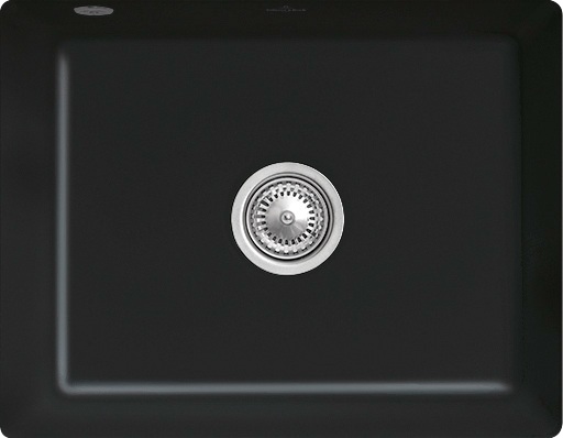 Villeroy & Boch Subway lavello in ceramica 49.5x39.5 cm nero 331001R7