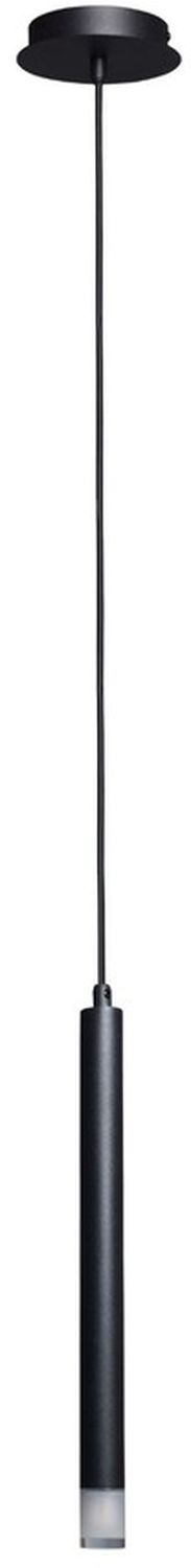 Rabalux Ramira lampada sospesa 1x5 W nero-trasparente 72356