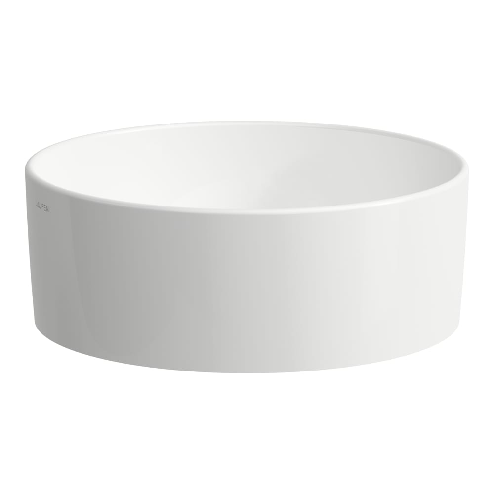 Laufen Savoy lavabo 38x38 cm rotonda da appoggio bianco H8129427571121