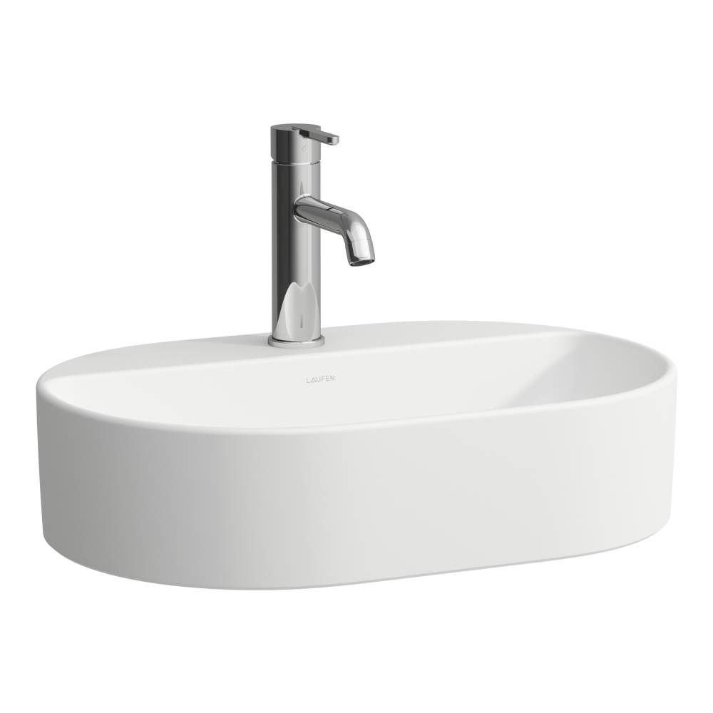 Laufen Savoy lavabo 55x38 cm ovale da appoggio bianco H8129457571041