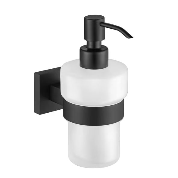 Kronenbach Quara 2.0 Black dispenser di sapone liquido 200 ml nero 29.210.065.1904