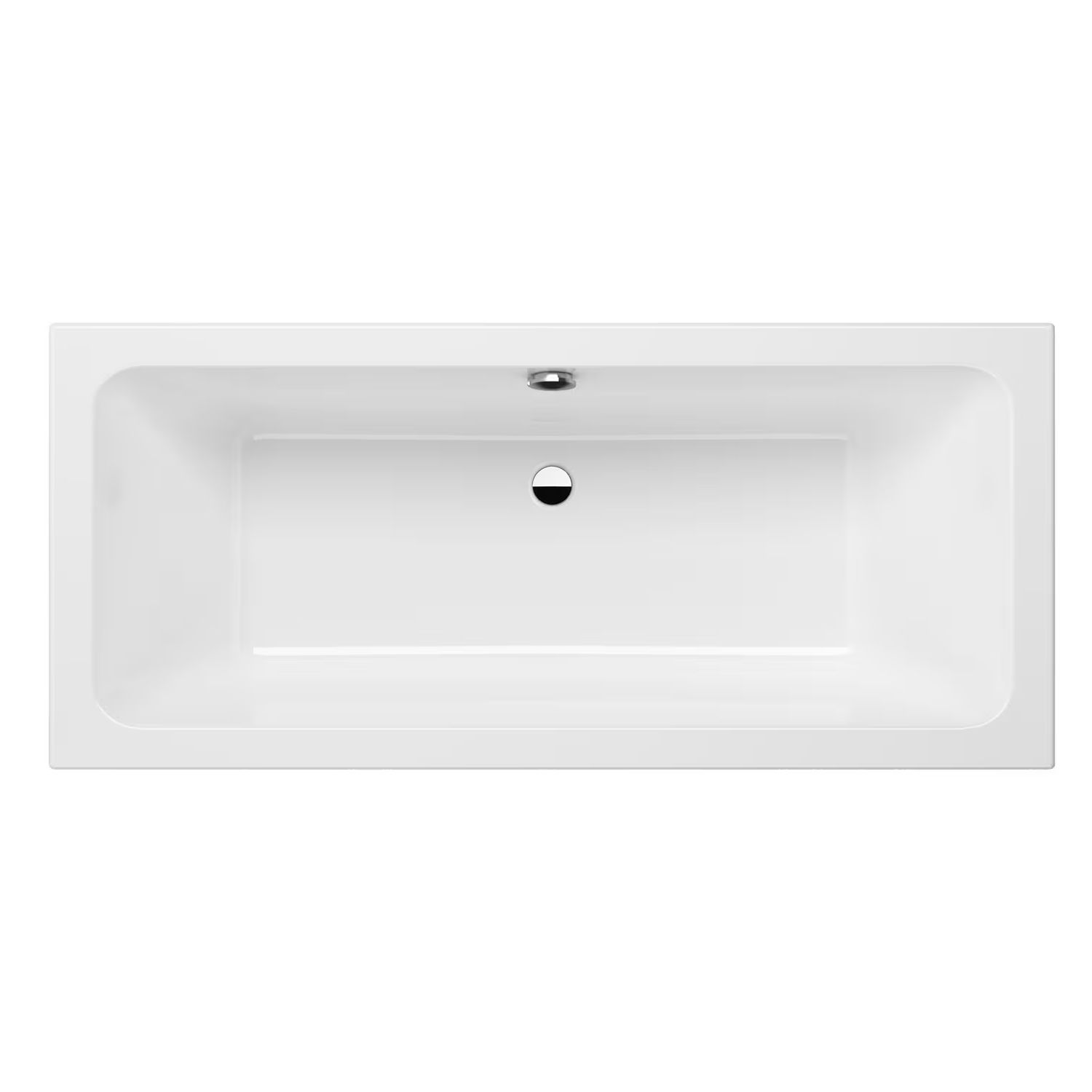 Kronenbach Cube vasca da bagno rettangolare 170x75 cm bianco KBABD1775