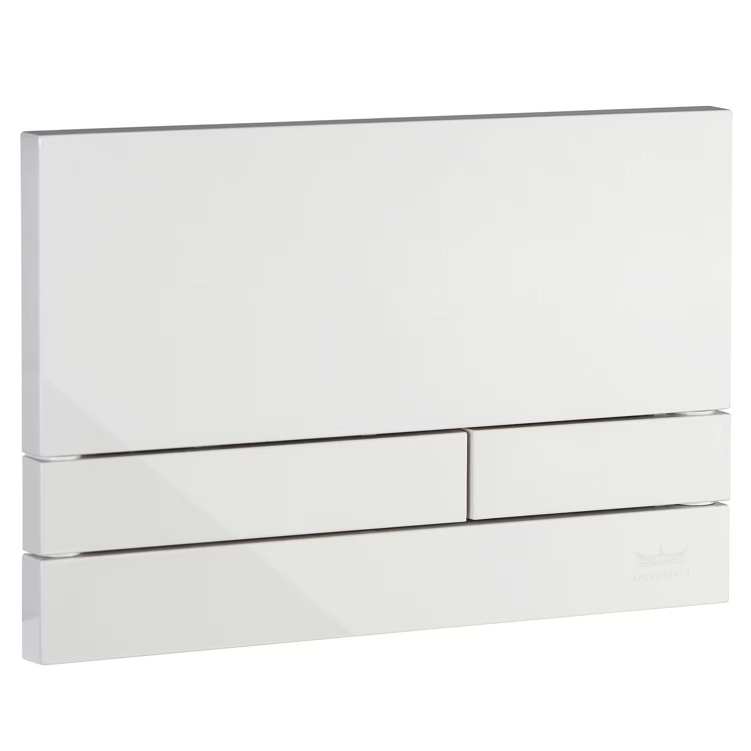 Kronenbach Plantec 2.0 placca di comando per WC bianco KB1125011904