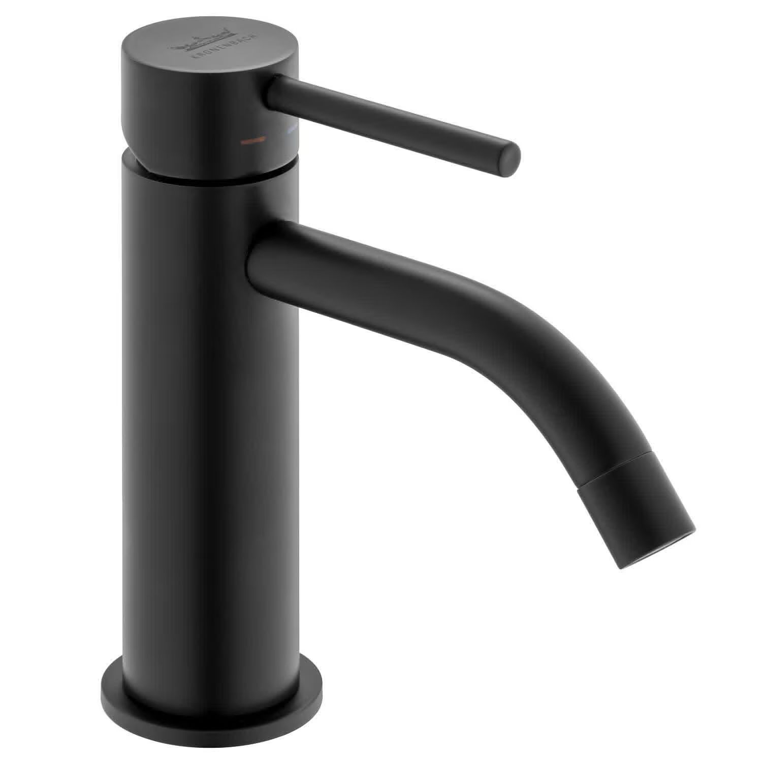 Kronenbach Lima 2.0 Black rubinetto per lavabo verticale nero 100.1010SMKB