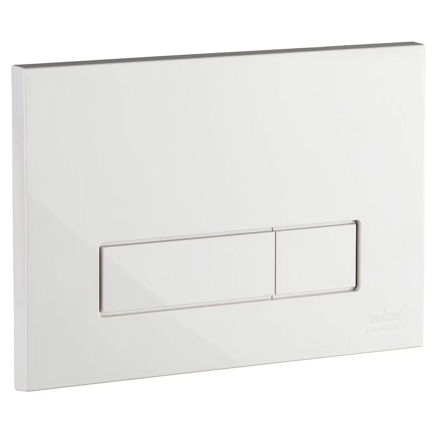 Kronenbach Plantec 2.0 placca di comando per WC bianco KB828011904