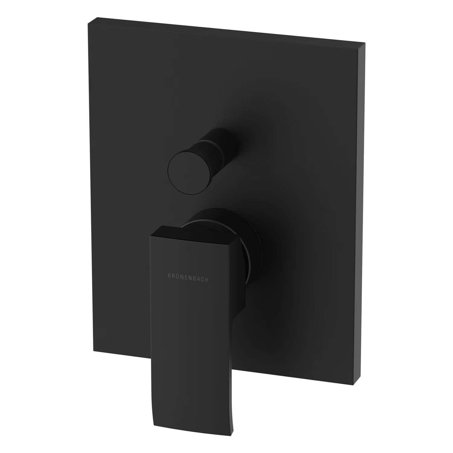 Kronenbach Quara 3.0 rubinetto per vasca e doccia da incasso nero KB100364C11