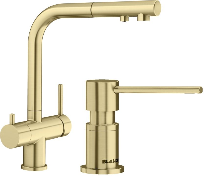 Set rubinetto per filtro dell'acqua Blanco Fontas-S II Filter 526694, dispenser di liquidi Blanco Lato 526699