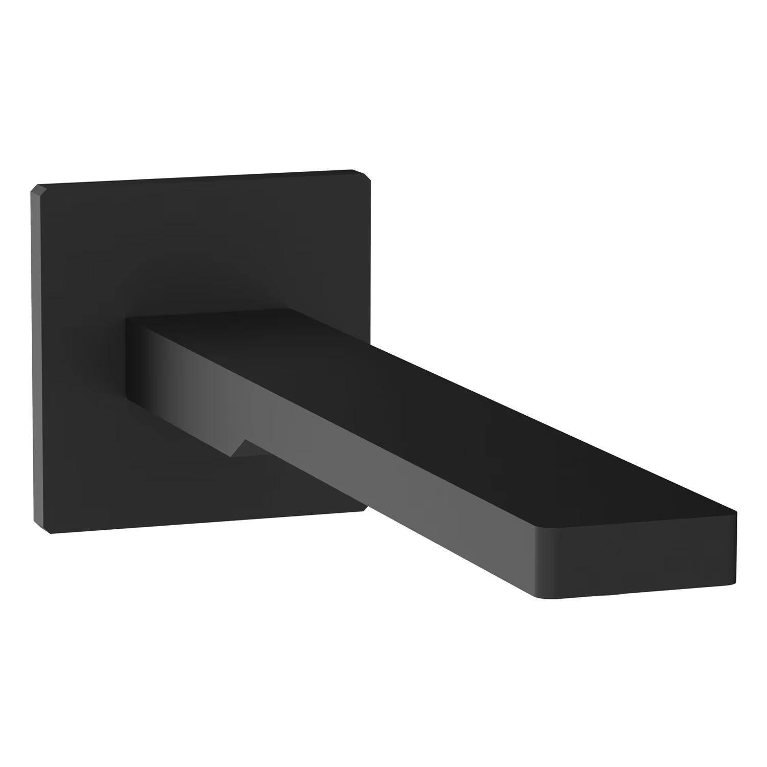 Kronenbach Quara 3.0 bocca di erogazione per rubinetto per vasca nero KB100368C11