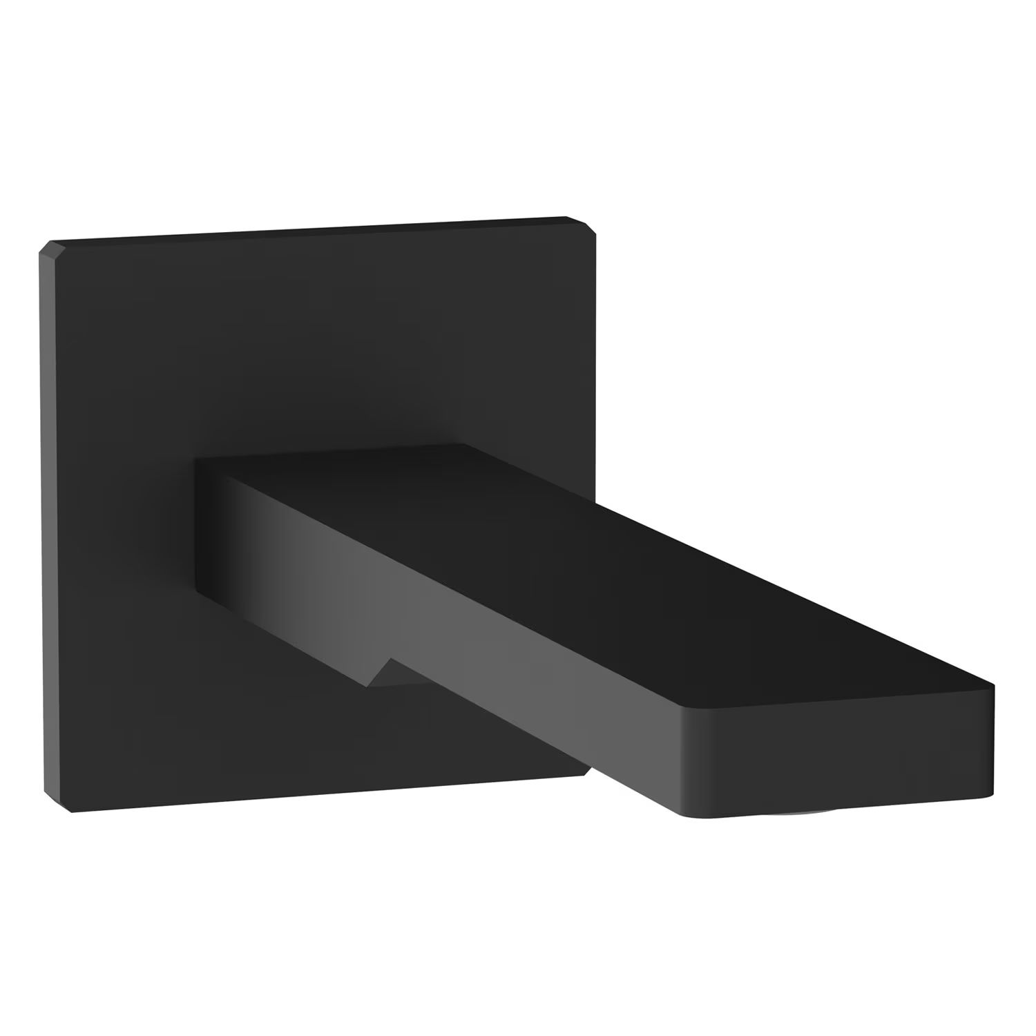 Kronenbach Quara 3.0 bocca di erogazione per rubinetto per vasca nero KB100369C11