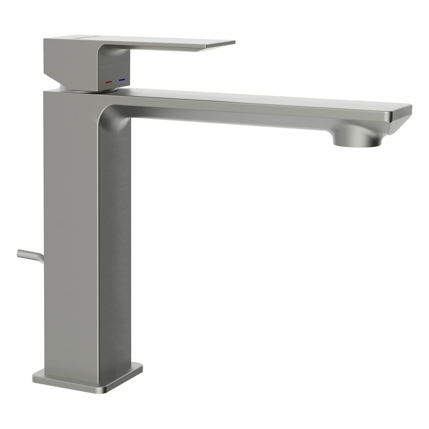 Kronenbach Quara 3.0 rubinetto per lavabo verticale acciaio KB100353C15