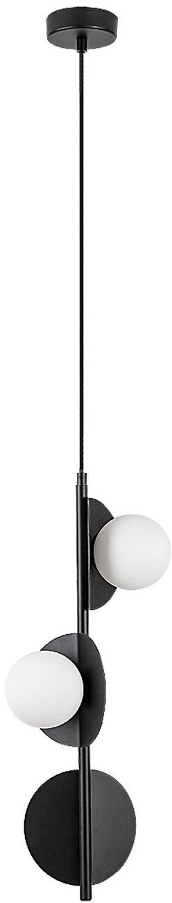 Rabalux Jules lampada sospesa 3x5 W bianco-nero 72224