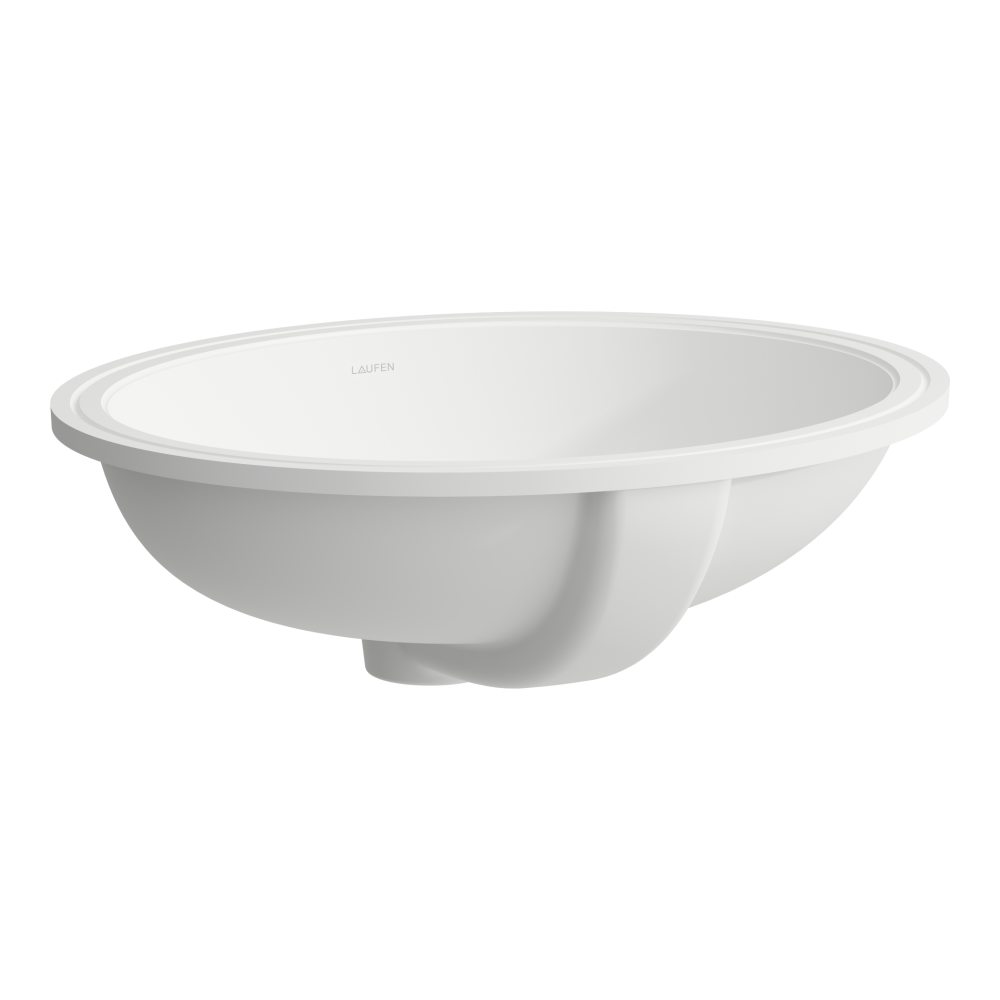 Laufen Savoy lavabo 50x41 cm ovale sottopiano bianco opaca H8189427571091