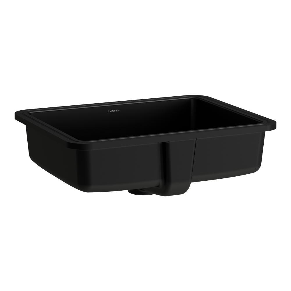 Laufen Savoy lavabo 44x33 cm rettangolare sottopiano nero H8189487161551