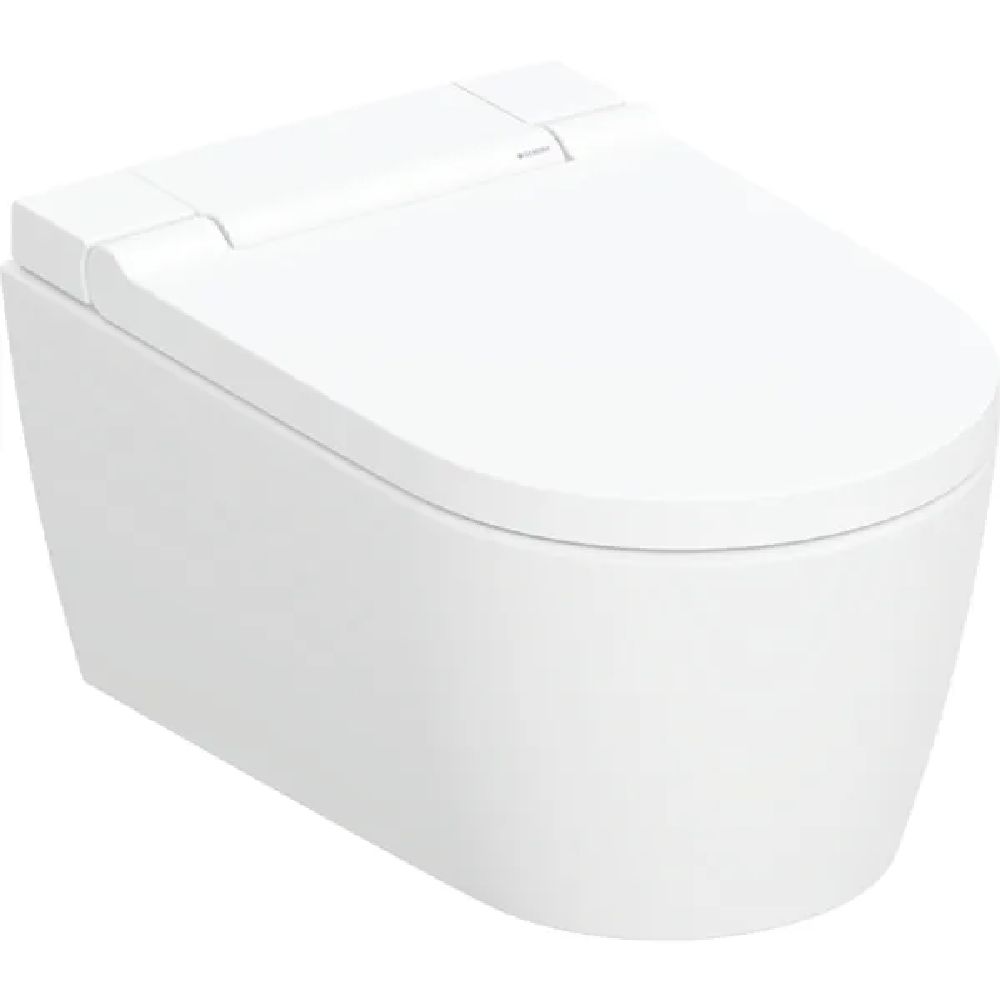 Geberit AquaClean Sela vaso con sedile bidet sospeso senza brida con scarico a vortice bianco 146.220.11.1