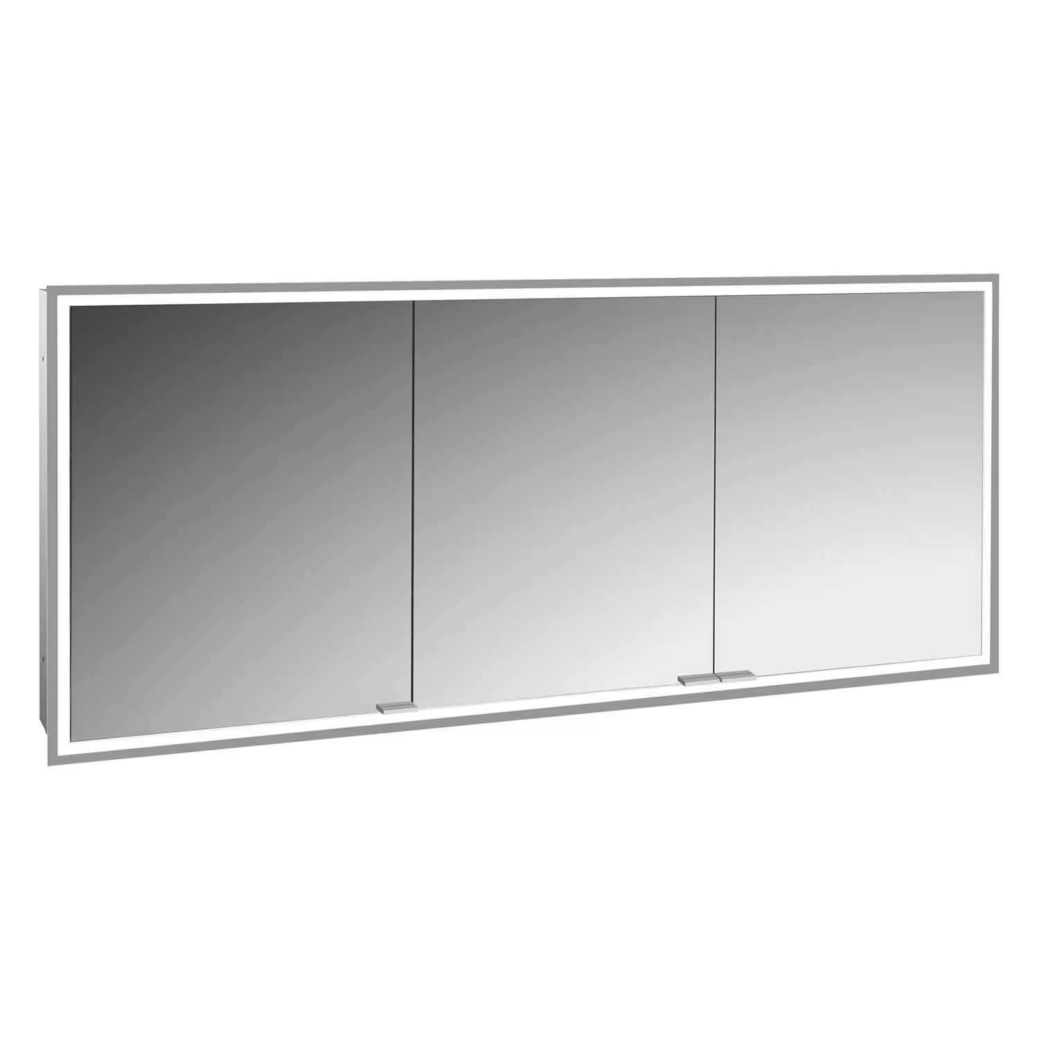 Kronenbach Cube 2.0 armadietto 160x17x70 cm con specchio KB100214CR