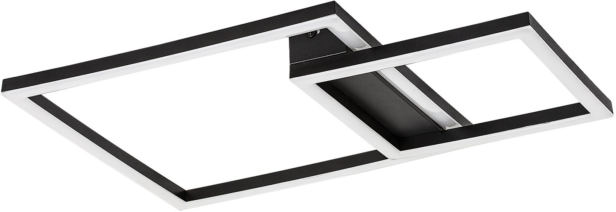 Rabalux Heleth lampada da soffitto 2x24 W bianco-nero 71376