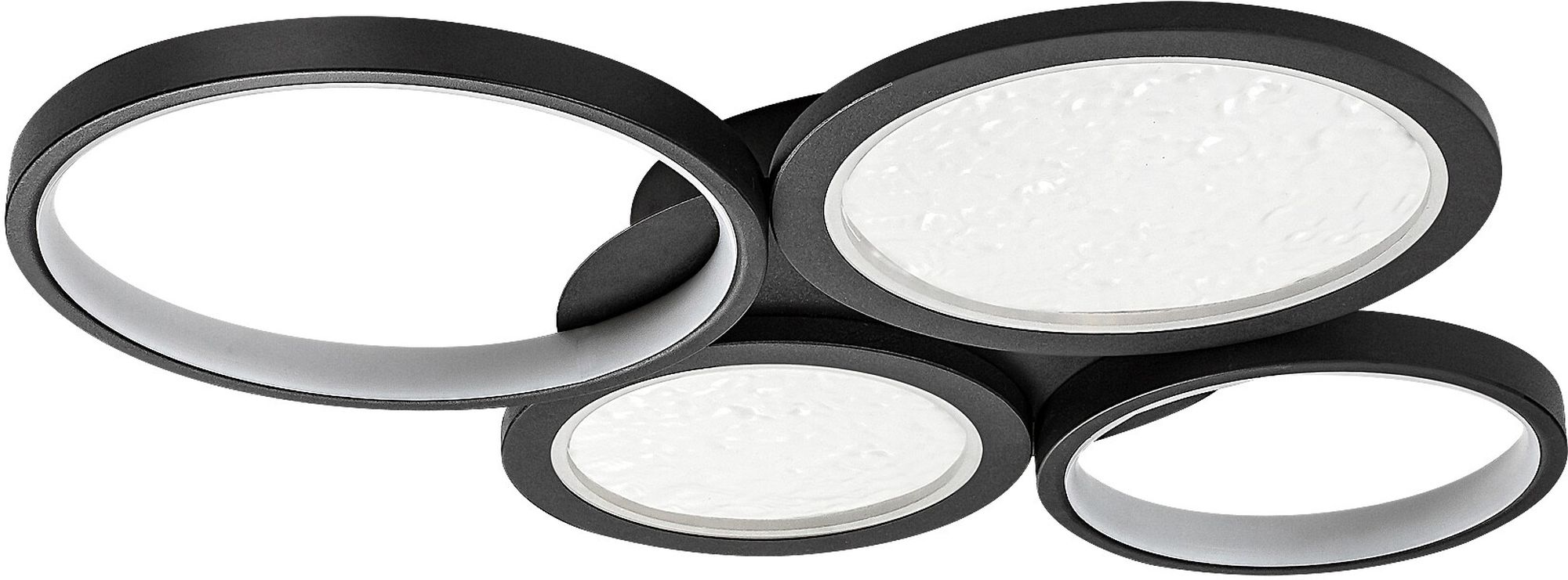 Rabalux Aranis lampada da soffitto 4x40 W bianco-nero 71378