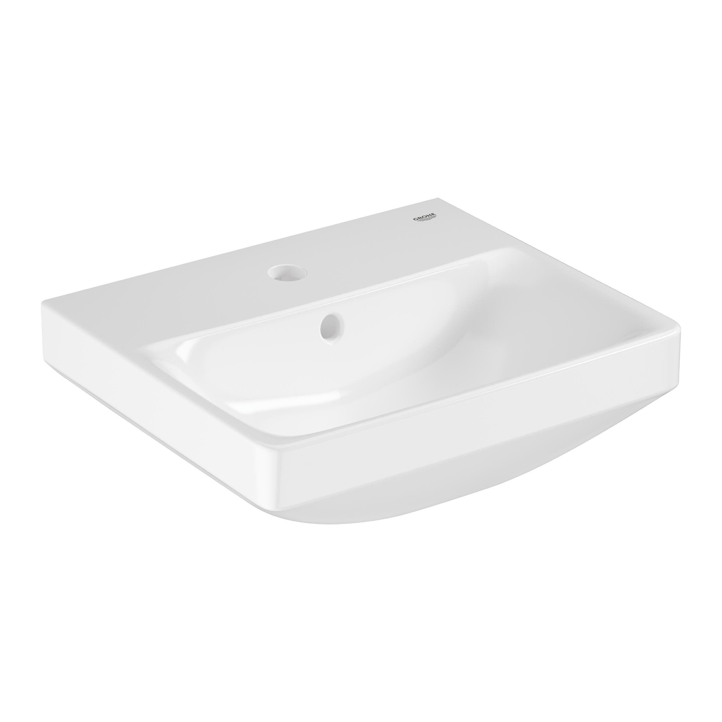 Grohe Euro Ceramic lavabo 45x38.5 cm rettangolare a parete bianco 102435SH00