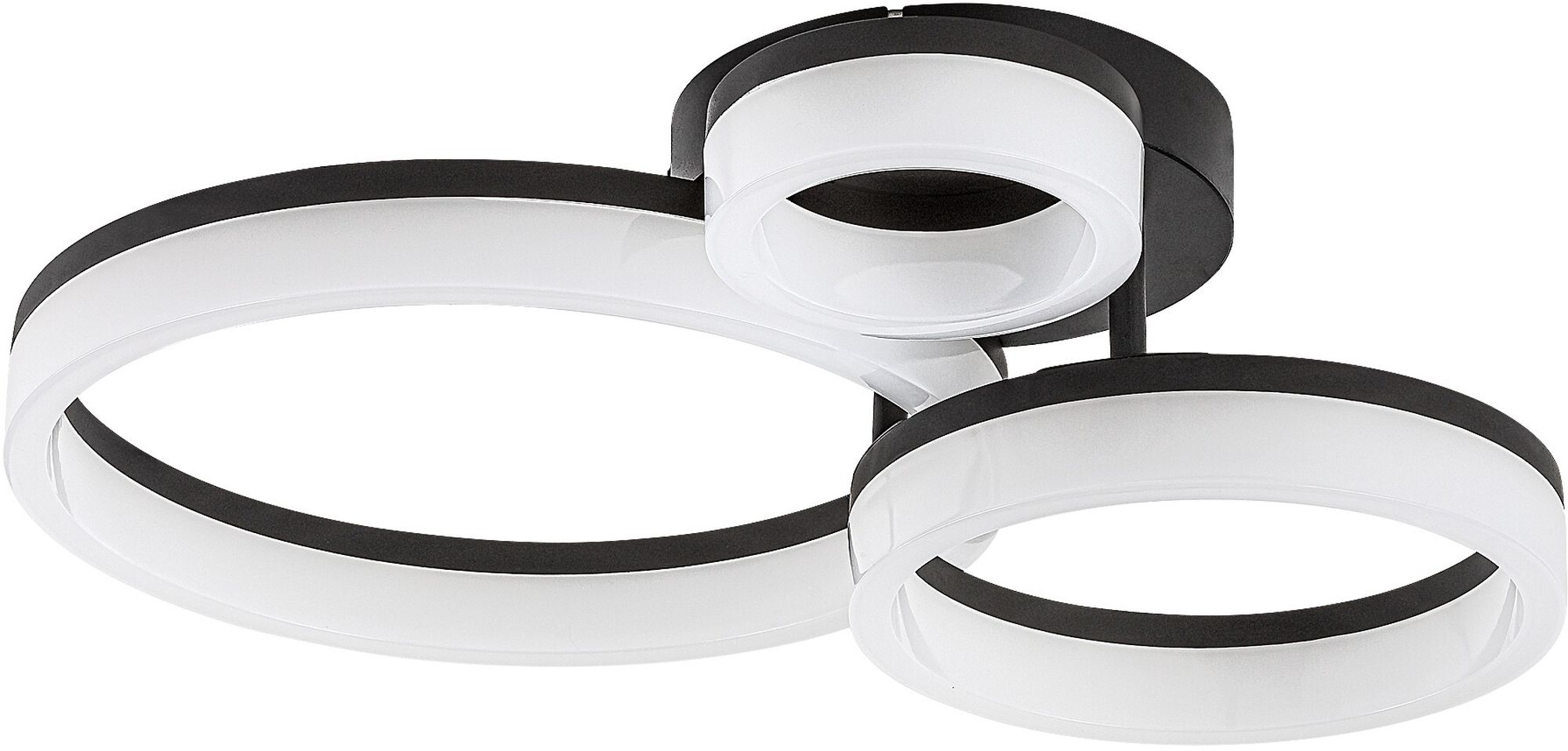 Rabalux Amilia lampada da soffitto 3x24 W bianco-nero 71385