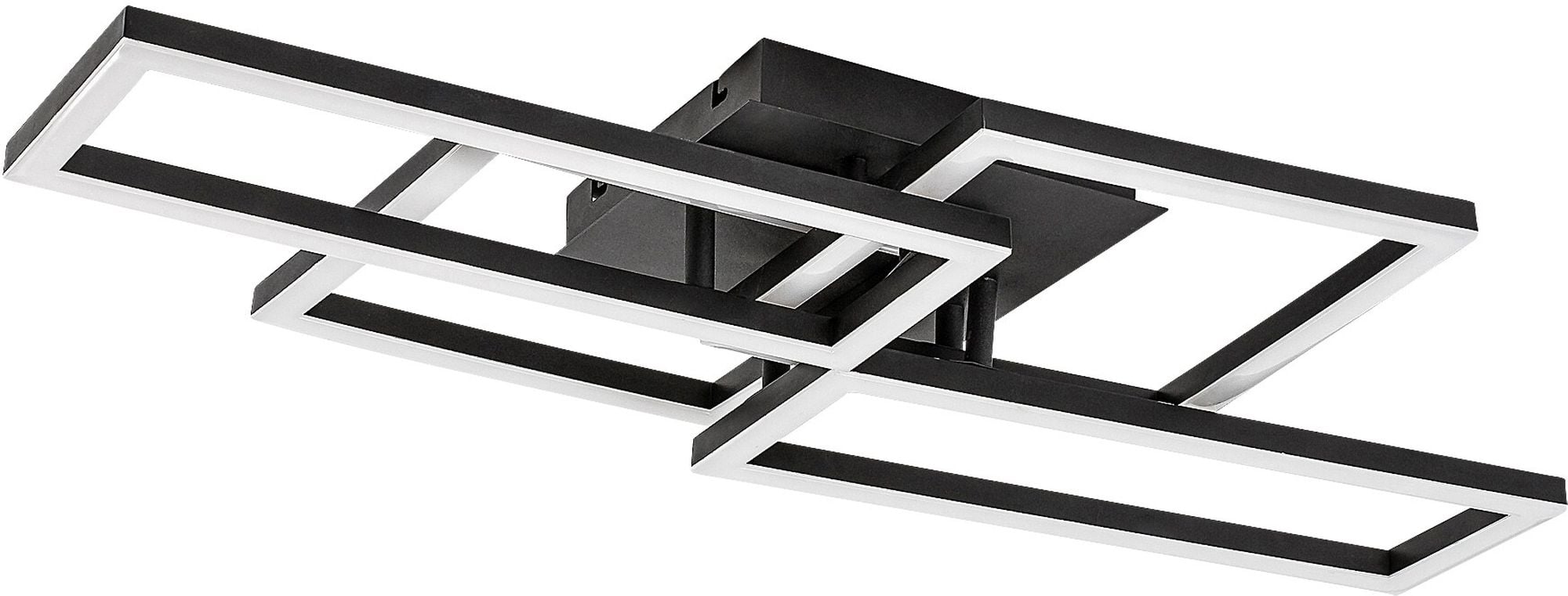 Rabalux Drusus lampada da soffitto 4x40 W bianco-nero 71389