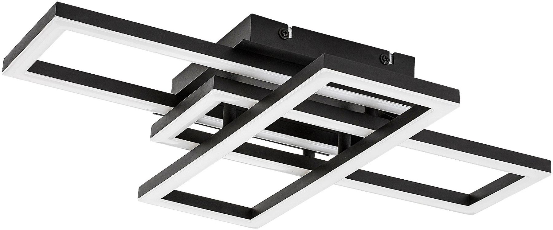 Rabalux Mereni lampada da soffitto 3x40 W bianco-nero 71394