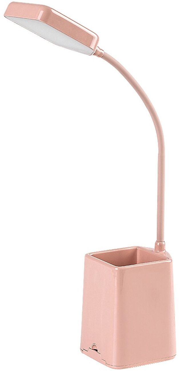 Rabalux Arvid lampada da scrivania 1x6 W bianco-rosa 74245