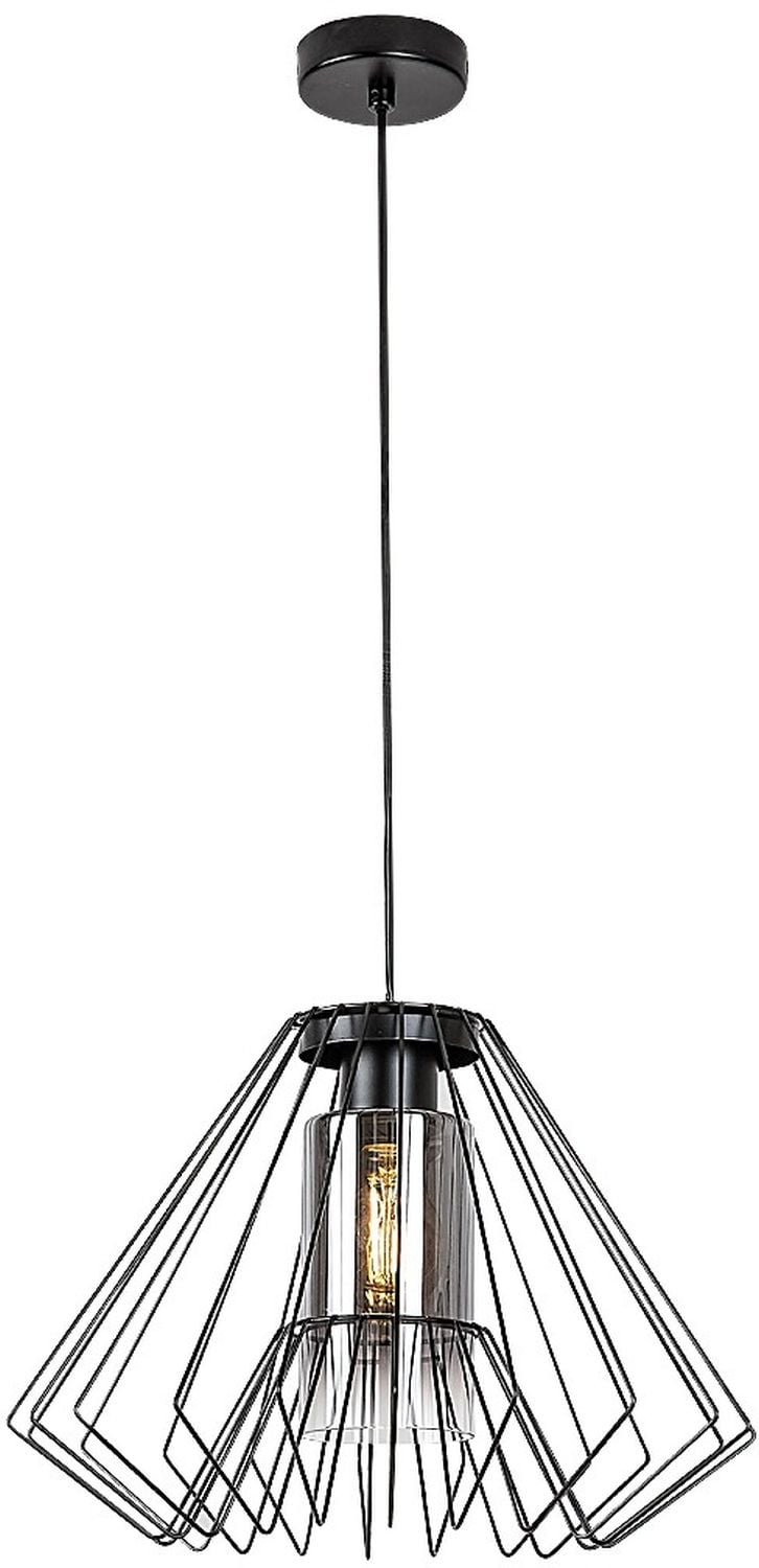 Rabalux Emerencia lampada sospesa 1x40 W nero-fumé 72372
