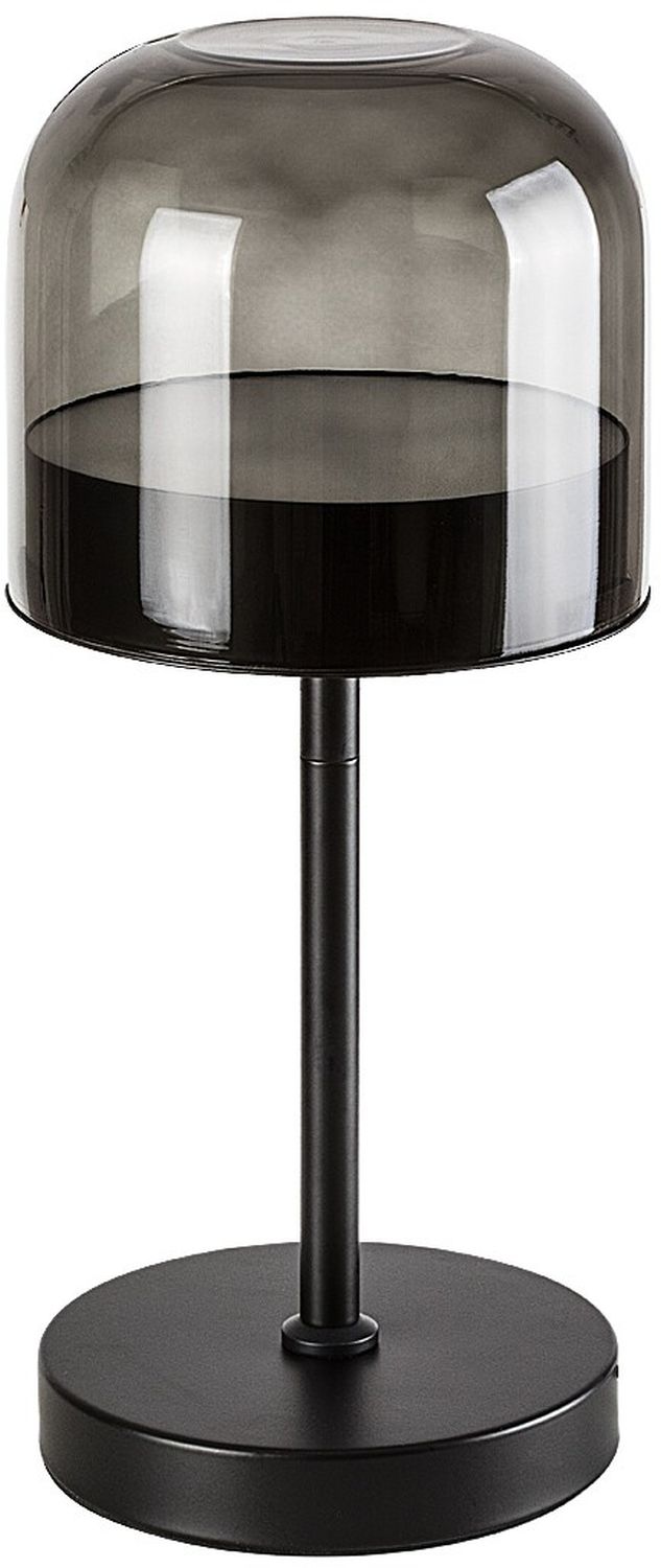 Rabalux Xelira lampada da tavolo 1x13 W nero-fumé 74037