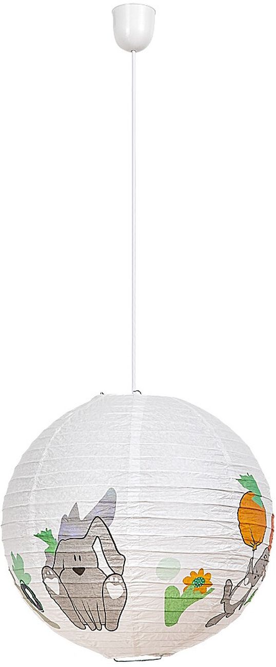 Rabalux Hopply lampada da soffitto 1x40 W bianco-multicolore 72410