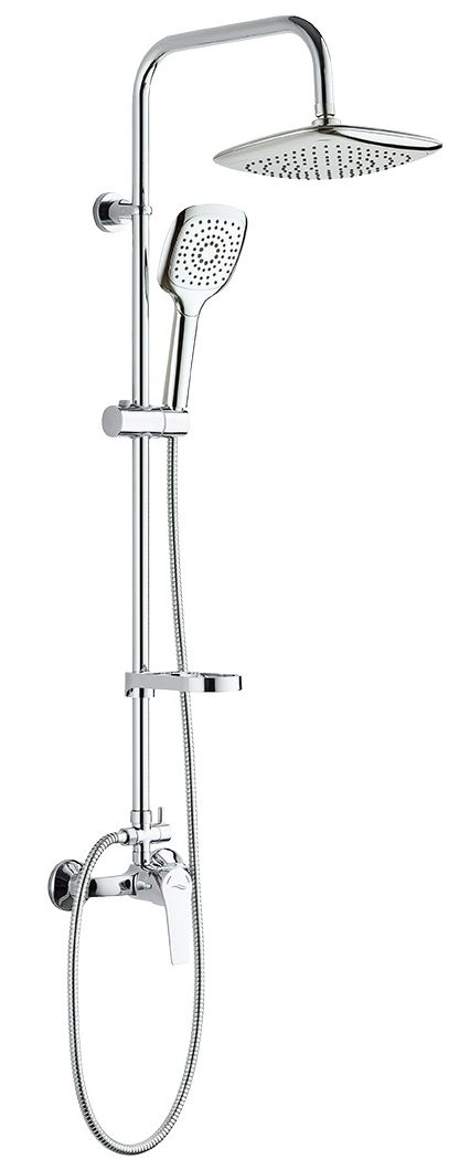 Kuchinox Fiona set doccia a parete con soffione cromo PKF_00KB