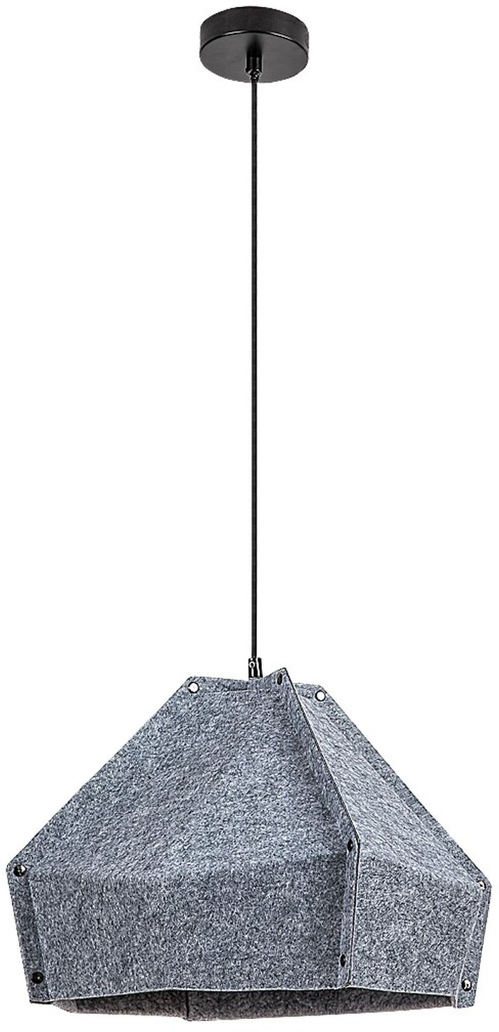 Rabalux Lomiro lampada sospesa 1x40 W nero-grigio/cenere 72000