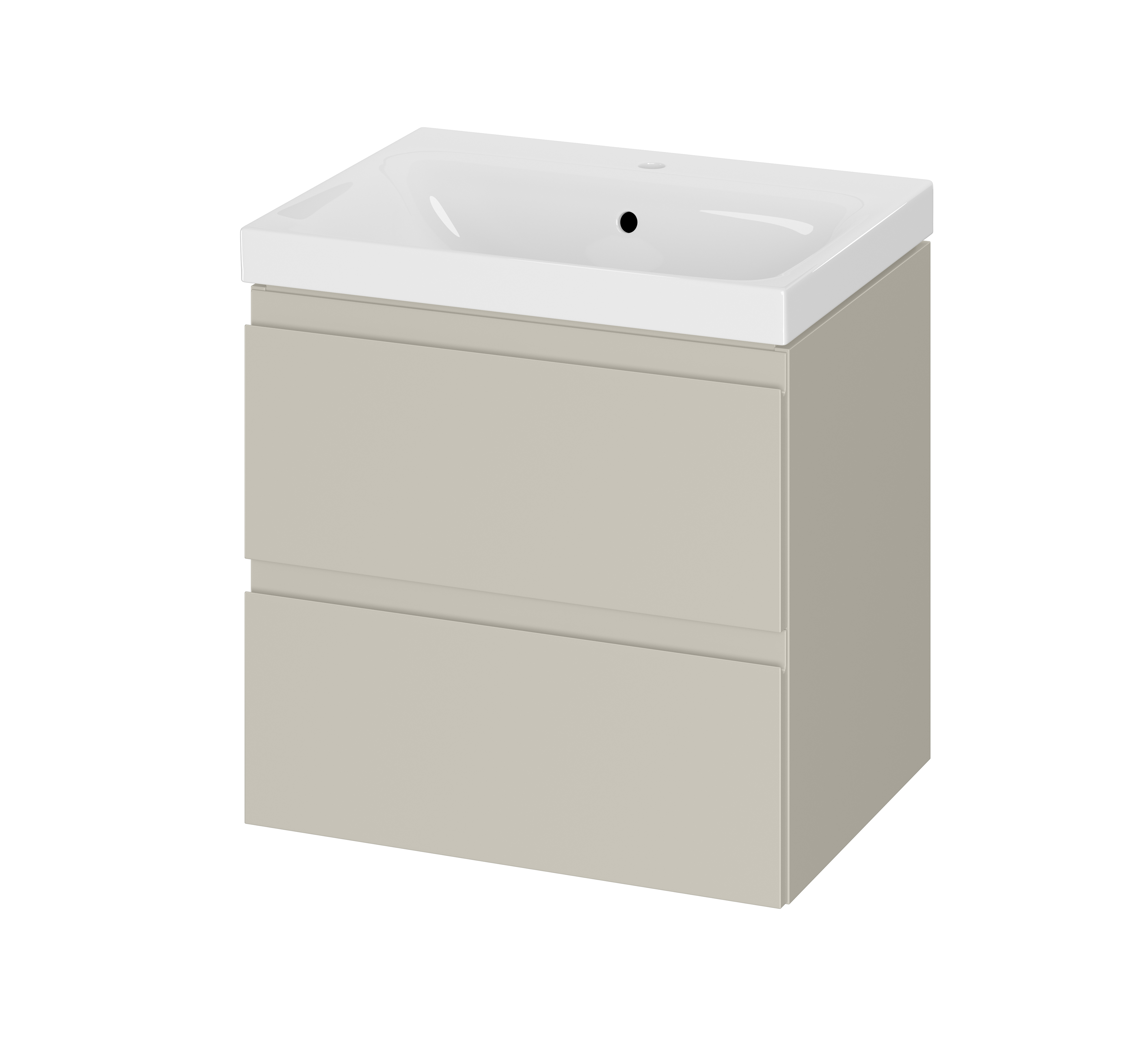 Cersanit Moduo lavabo con armadietto 60 cm beige S4013-008