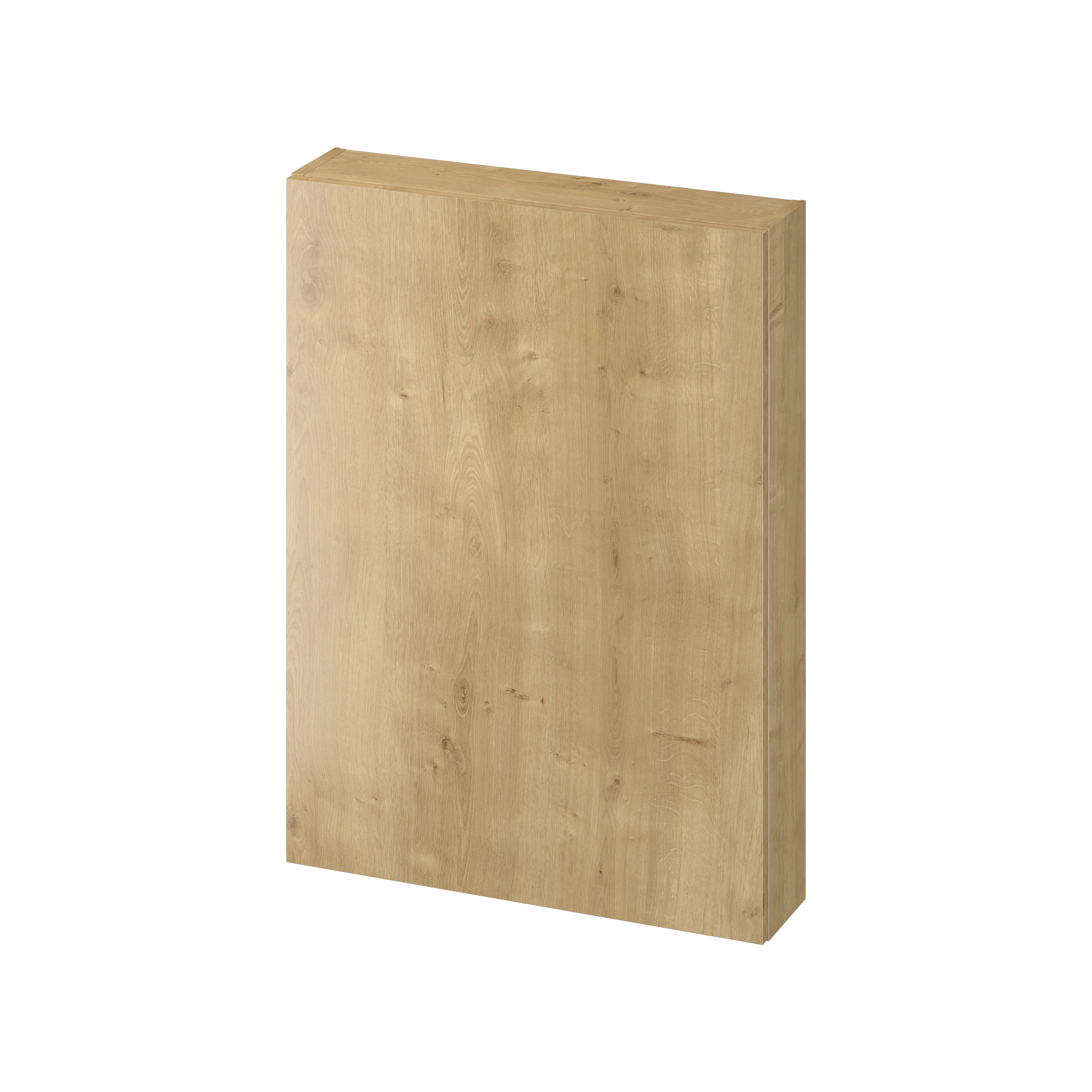 Cersanit City armadietto 59.4x13.8x80 cm laterale sospeso rovere S584-113