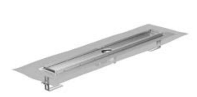 ACO ShowerDrain E+ canalina lineare 90 cm acciaio 9010.77.12