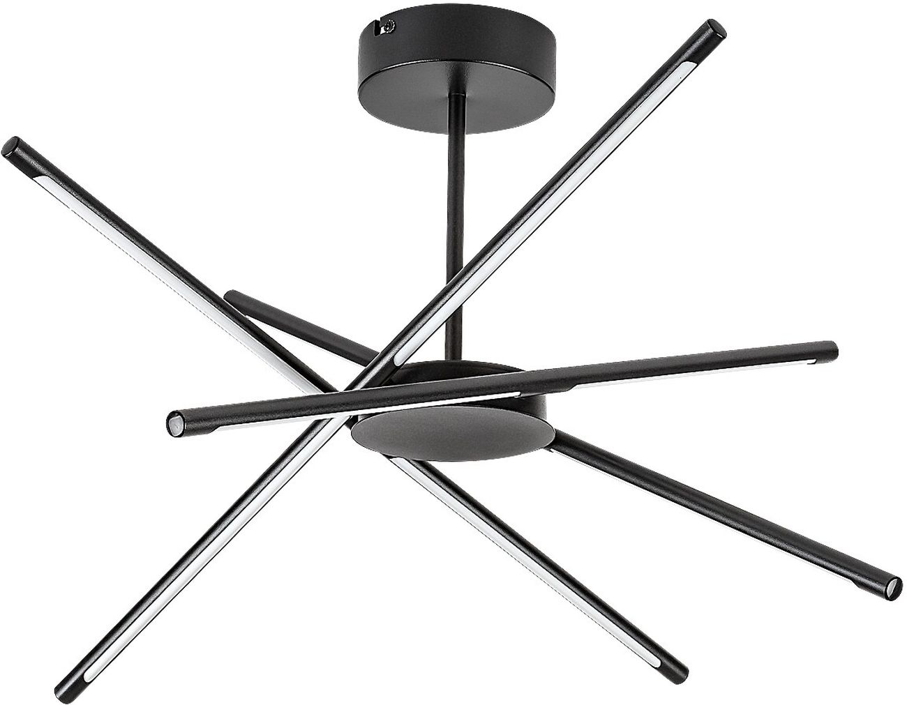 Rabalux Henli2 lampada da soffitto 4x40 W bianco-nero 71338