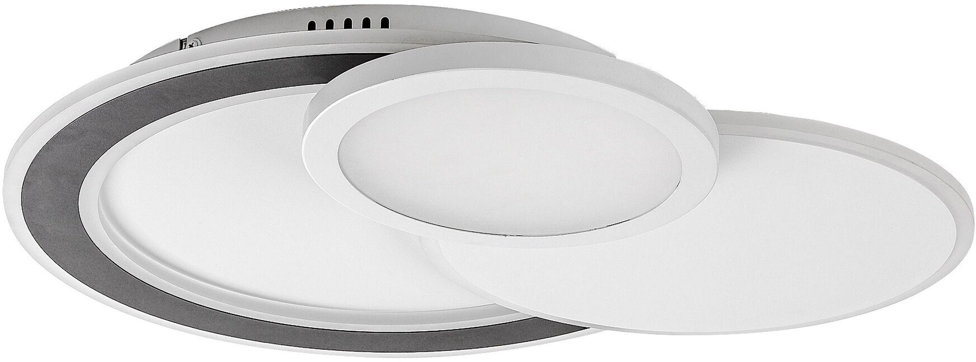 Rabalux Stavros lampada da soffitto 3x40 W bianco-nero 71402