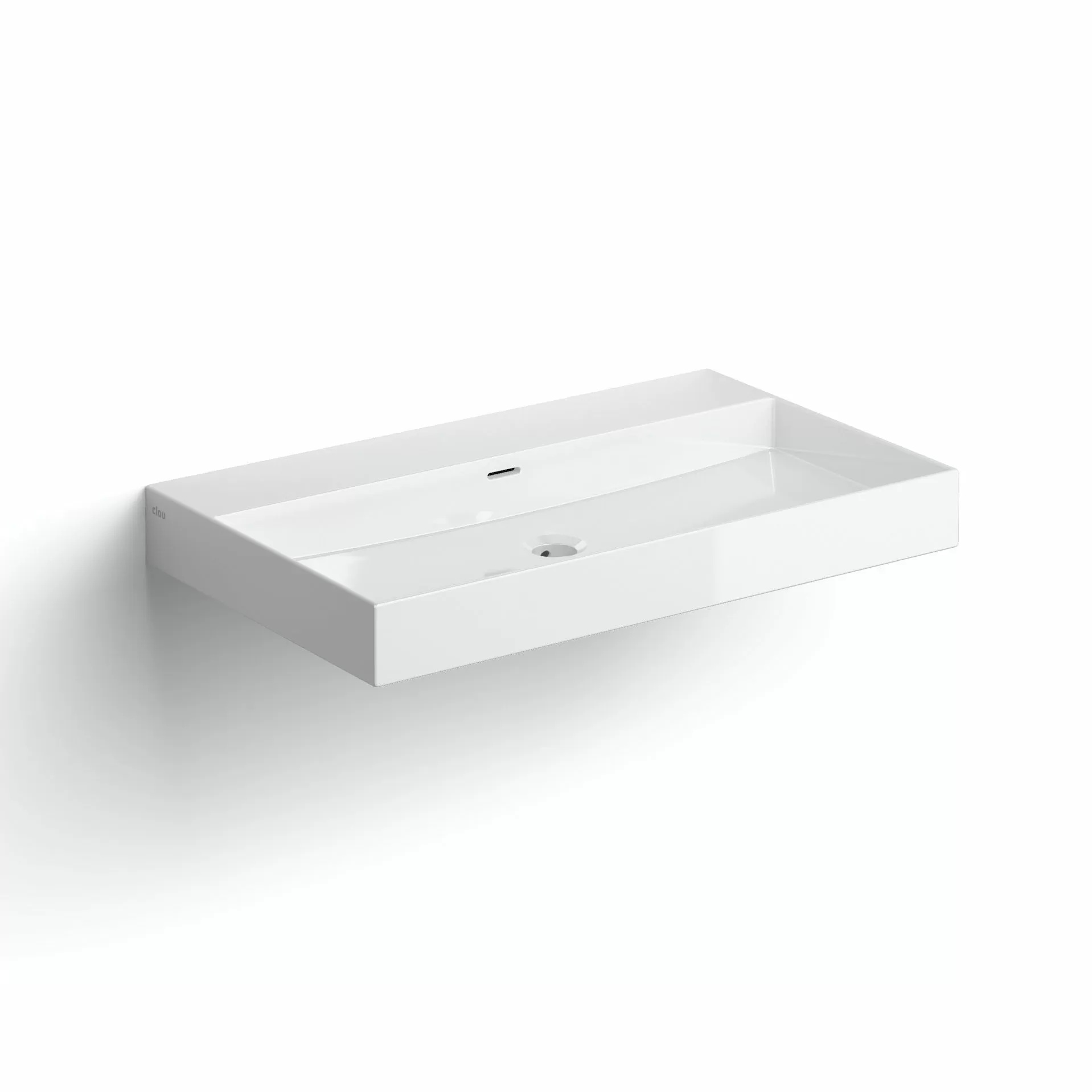 Clou New Wash Me lavabo 70x42 cm rettangolare a parete-da appoggio bianco CL/02.01432