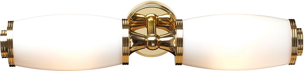 Elstead Lighting Eliot lampada da parete 2x3 W ottone BATH-ELIOT2-PB