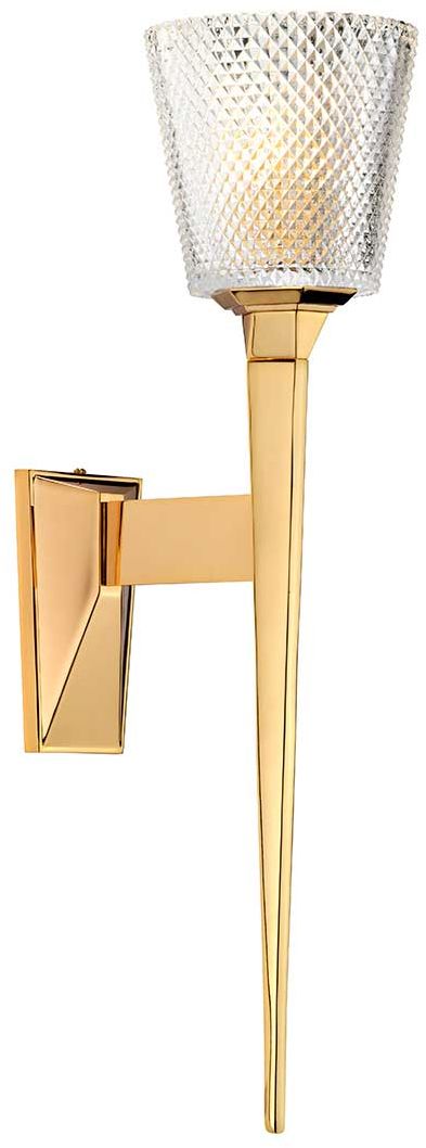 Elstead Lighting Verity lampada da parete 1x3 W oro `BATH-VERITY-PG