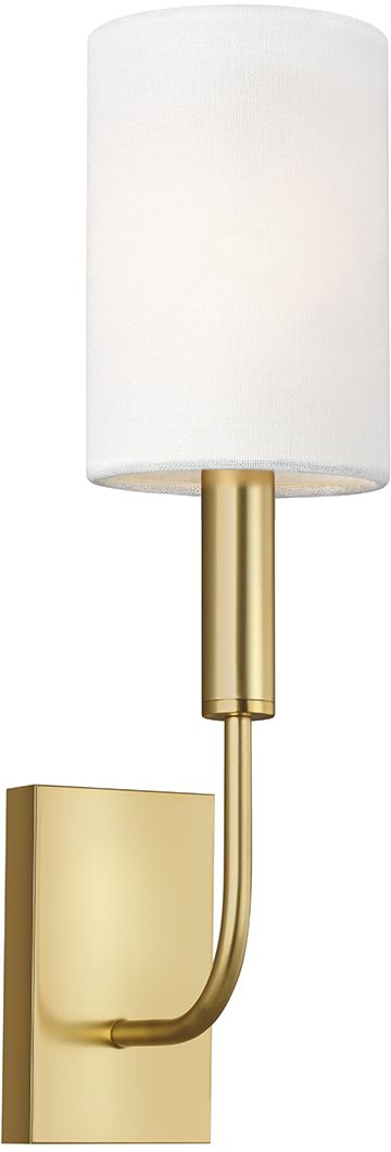 Elstead Lighting Brianna lampada da parete 1x60 W ottone FE-BRIANNA1-BB