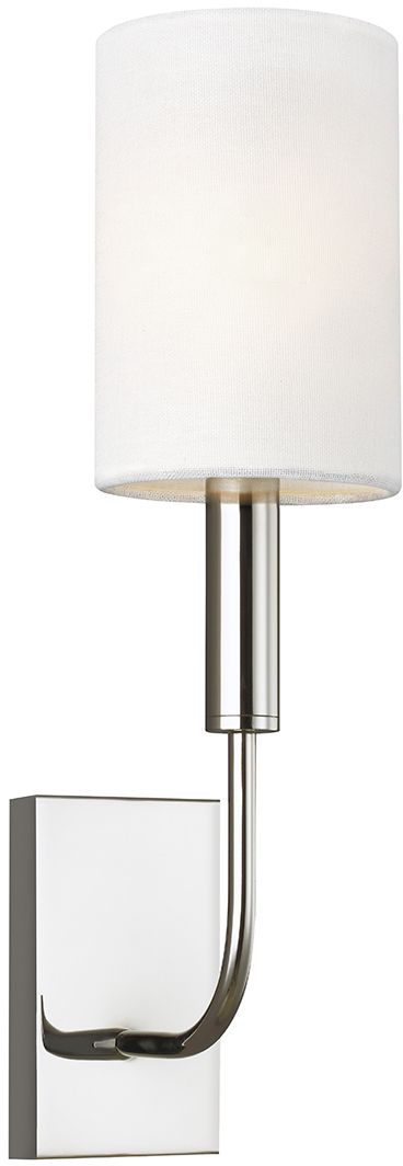 Elstead Lighting Brianna lampada da parete 1x60 W nichel FE-BRIANNA1-PN