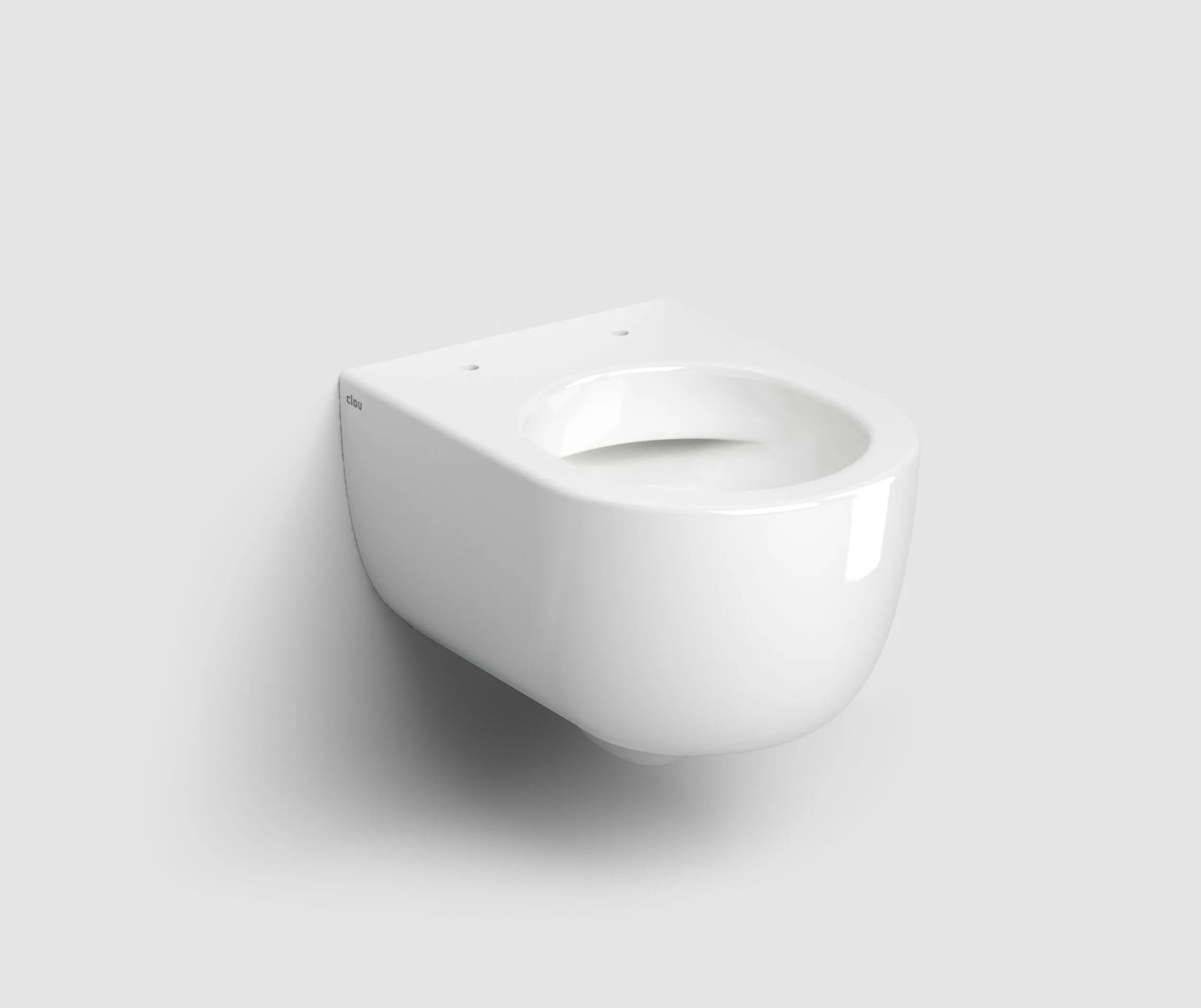 Clou Hammock vaso wc sospeso senza brida bianco lucida CL/04.01070
