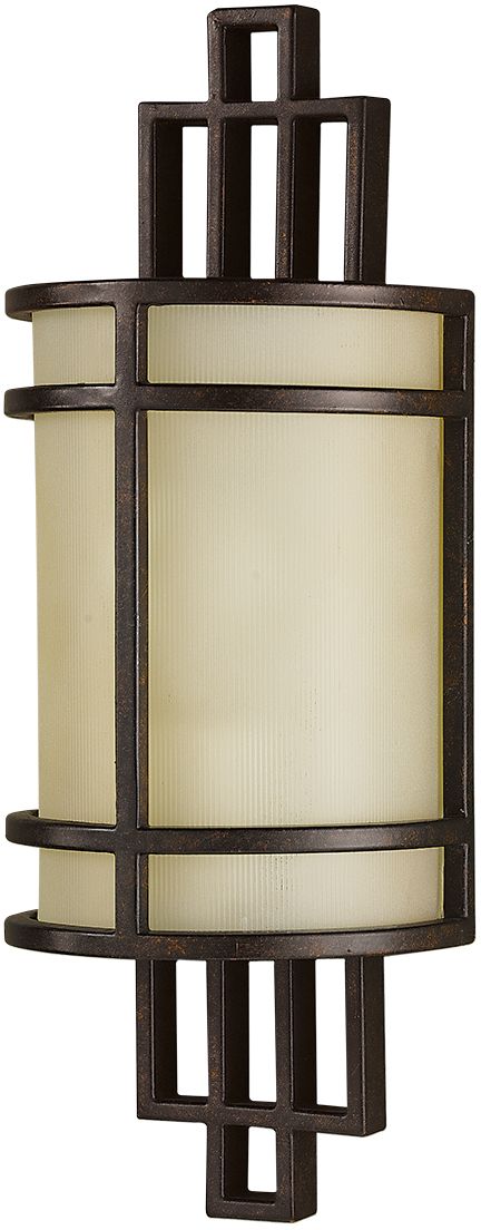 Elstead Lighting Fusion lampada da parete 1x60 W marrone FE-FUSION1