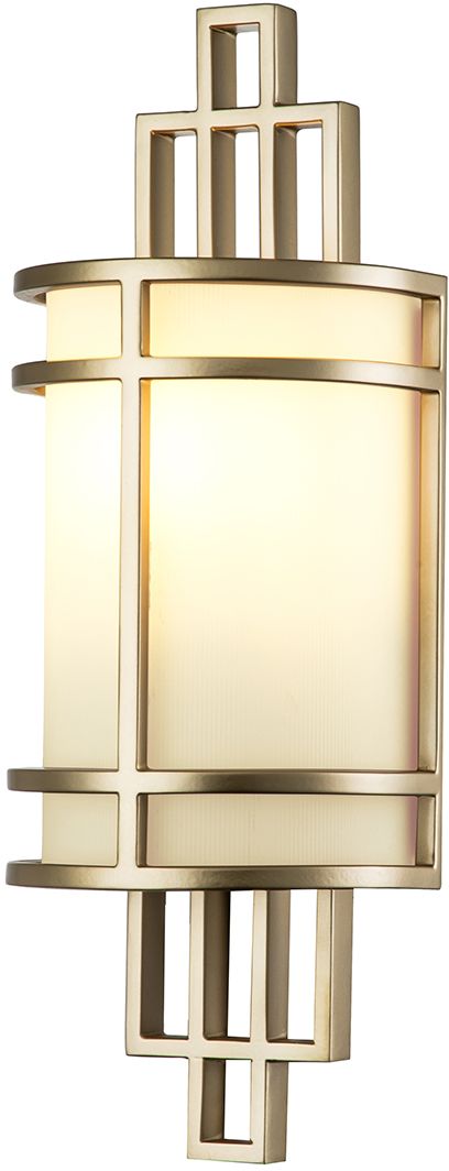 Elstead Lighting Fusion lampada da parete 1x60 W ottone FE-FUSION1-PNBR