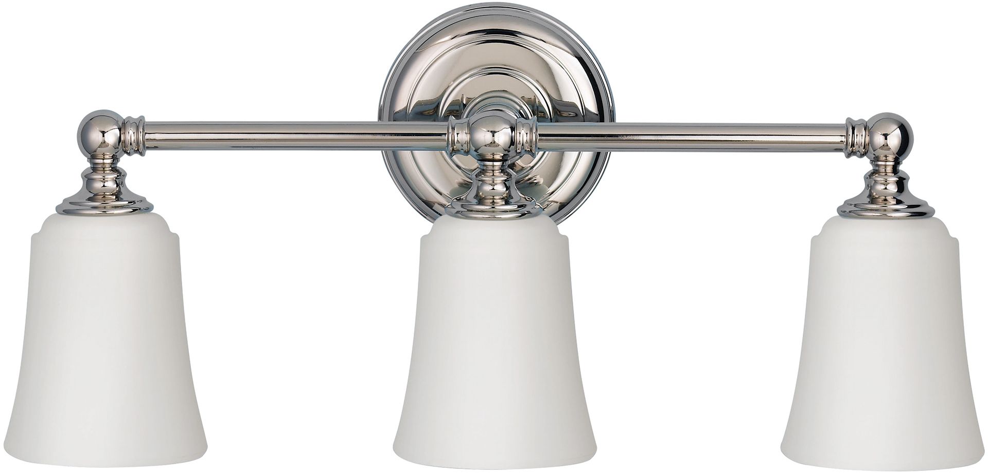 Elstead Lighting Huguenot Lake lampada da parete 3x3 W cromo FE-HUGOLAKE3BATH