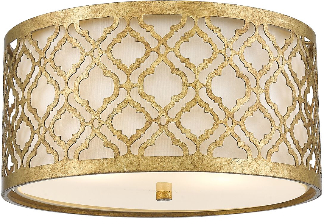 Elstead Lighting Arabella plafoniera 2x60 W oro GN-ARABELLA-F