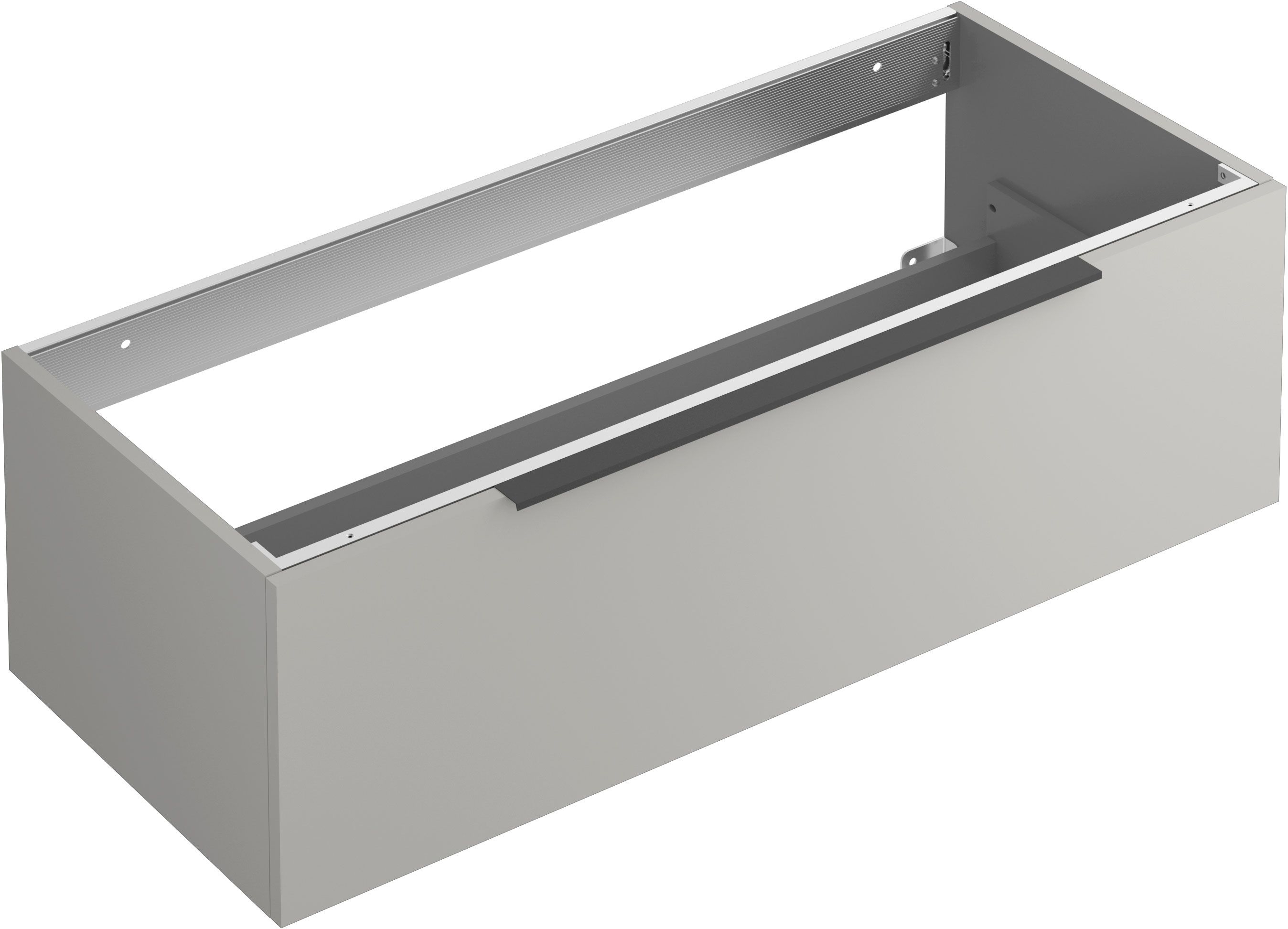 Kludi Icos armadietto 120x50x35 cm sottolavabo sospeso grigio 50S120O2