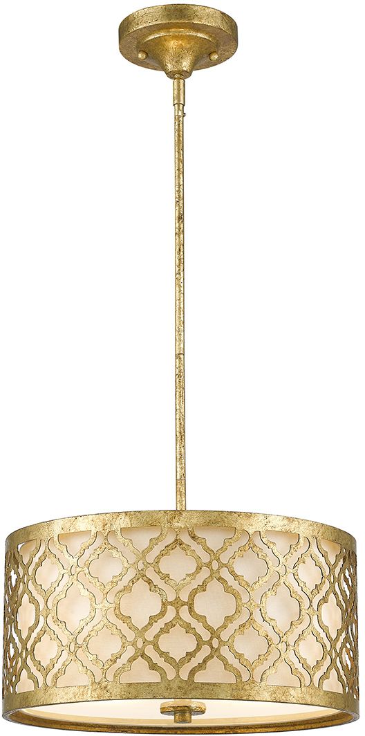 Elstead Lighting Arabella lampada sospesa 2x60 W oro GN-ARABELLA-P-M