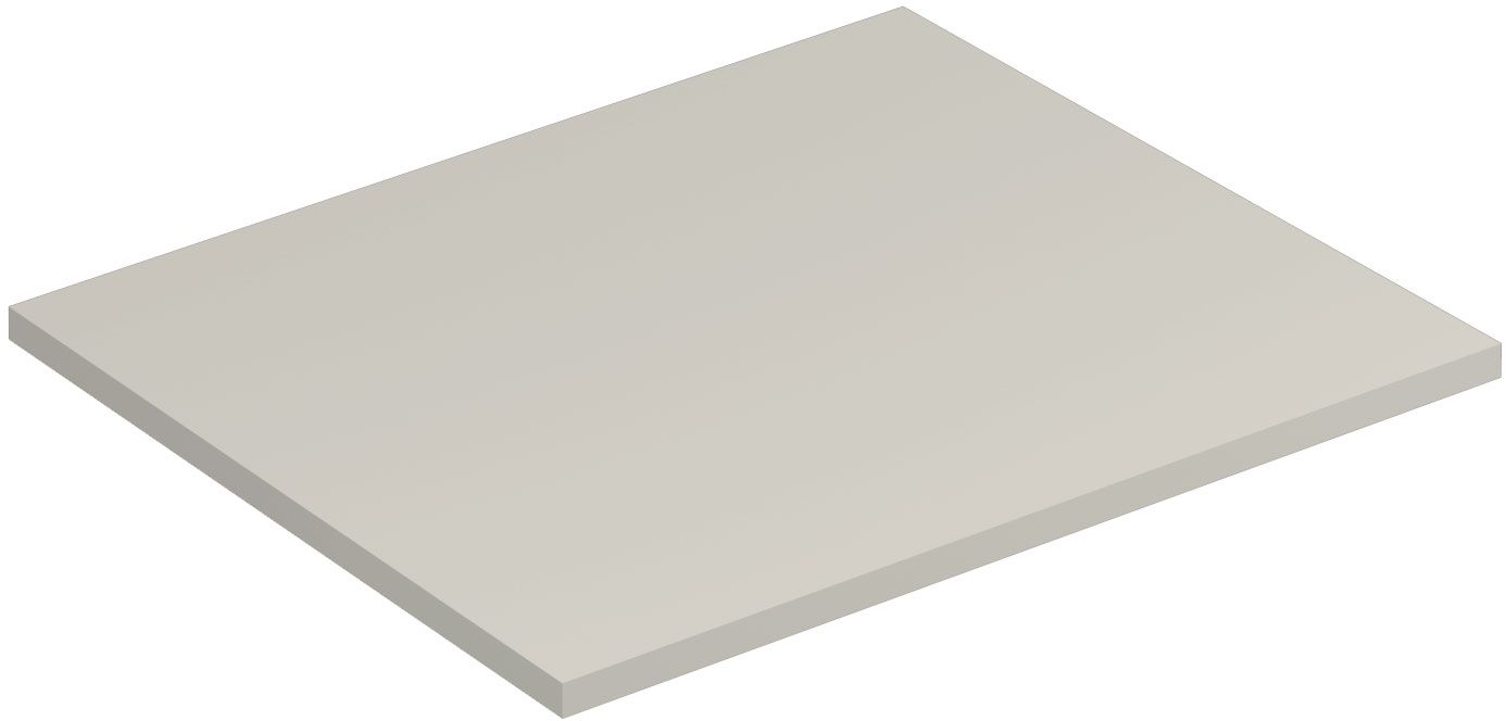 Kludi Icos piano sopra armadietto 60x50 cm grigio 50T60O2